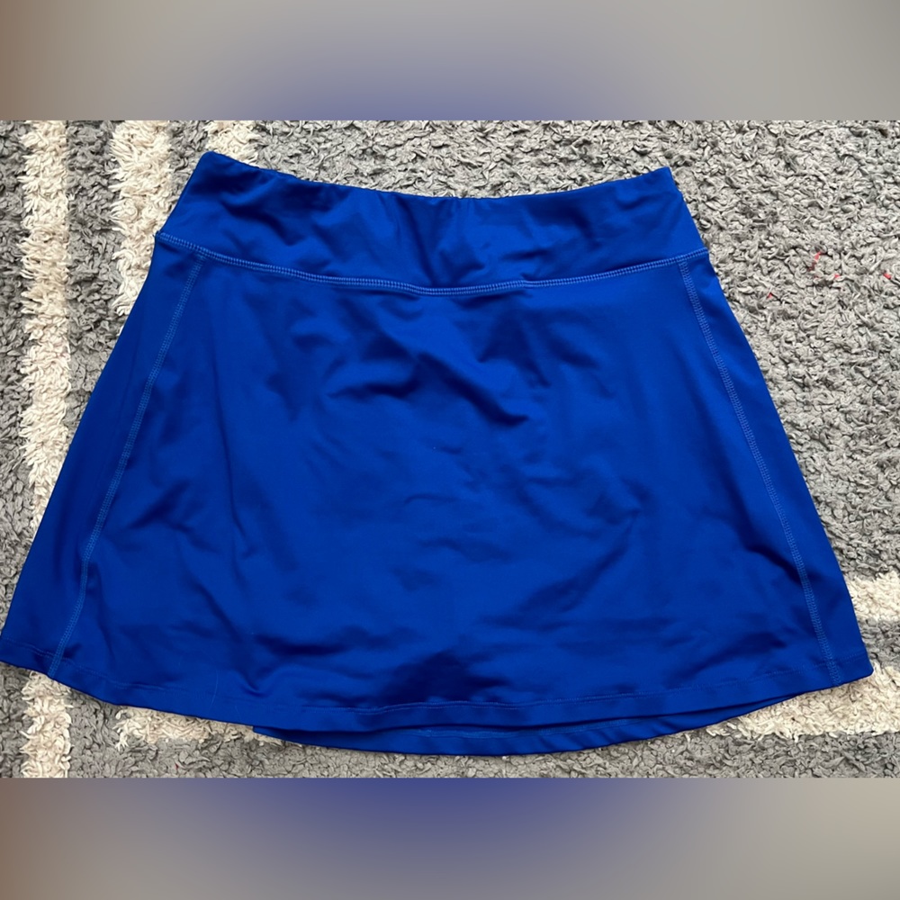 NWOT Blue Athletic Skort